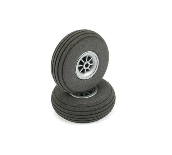 DUBRO AIRPLANE WHEELS 2-1/4" DIA, SUPER LIGHT, 2PC, DUBRO225SL, HC_OZ